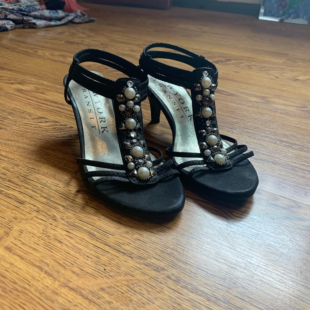 New York Transit strappy heels